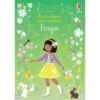 LIBRO CON ADESIVI - PICCOLA COLLEZIONE VESTO LE BAMBOLINE - PASQUA