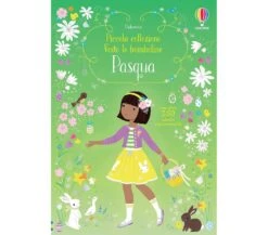 LIBRO CON ADESIVI - PICCOLA COLLEZIONE VESTO LE BAMBOLINE - PASQUA