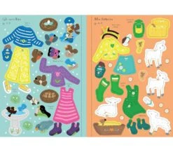 LIBRO CON ADESIVI - PICCOLA COLLEZIONE VESTO LE BAMBOLINE - PASQUA -Magasin De Jouets Pour Bébés Et Tout-Petits libro con adesivi piccola collezione vesto le bamboline pasqua 9781801319287 usborne 3