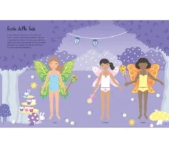 LIBRO CON ADESIVI - VESTO LE BAMBOLINE - IN MASCHERA -Magasin De Jouets Pour Bébés Et Tout-Petits libro con adesivi vesto le bamboline in maschera 9781836061373 usborne 2