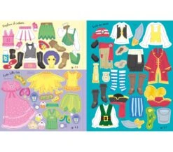 LIBRO CON ADESIVI - VESTO LE BAMBOLINE - IN MASCHERA -Magasin De Jouets Pour Bébés Et Tout-Petits libro con adesivi vesto le bamboline in maschera 9781836061373 usborne 3