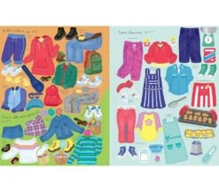 LIBRO CON ADESIVI - VESTO LE BAMBOLINE - PASQUA -Magasin De Jouets Pour Bébés Et Tout-Petits libro con adesivi vesto le bamboline pasqua 9781805310402 usborne 3