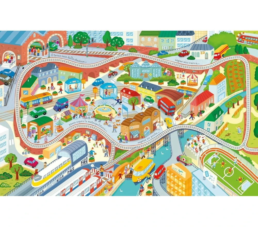 LIBRO CON MODELLINO E PISTE - DAI LA CARICA - TRENO 5 LIBRO CON MODELLINO E PISTE - DAI LA CARICA - TRENO – Image 3