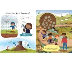 COS'E' LA TERRA? -Magasin De Jouets Pour Bébés Et Tout-Petits libro educativo cos e la terra 9781805311126 usborne 3