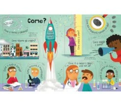 IL LIBRO DEI PERCHE' - LA SCIENZA -Magasin De Jouets Pour Bébés Et Tout-Petits libro educativo il libro dei perche la scienza 9781474931007 USBORNE 3