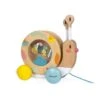 Janod LUMACA DA TRAINARE CON XILOFONO E TAMBURO - PURE -Magasin De Jouets Pour Bébés Et Tout-Petits lumaca da trainare con xilofono e tamburo janod
