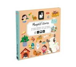 Janod MAGNETISTORIES - PETS ANIMALI DOMESTICI