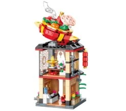 MATTONCINI - CASETTA RISTORANTE HOT POT -Magasin De Jouets Pour Bébés Et Tout-Petits mattoncini casetta ristorane hot pot 3