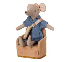 Maileg MICRO - POLTRONA VELLUTO CIPRIA -Magasin De Jouets Pour Bébés Et Tout-Petits micro poltrona velluto cipria 11 5401 02 maileg 2