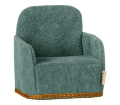 Maileg MICRO - POLTRONA VELLUTO MENTA