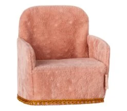 Maileg MICRO - POLTRONA VELLUTO ROSA