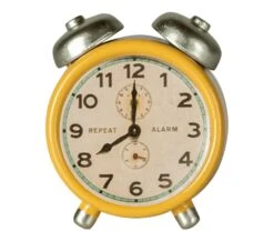 Maileg MICRO - SVEGLIA DECORATIVA - GIALLA