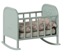 Maileg MY - CULLA IN METALLO BABY TOPINI - AZZURRA