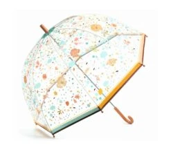 Djeco OMBRELLO TRASPARENTE - ADULTI E RAGAZZI - PICCOLI FIORI