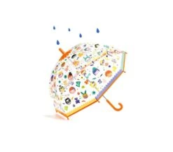 Djeco OMBRELLO TRASPARENTE CAMBIACOLORE - FACCE -Magasin De Jouets Pour Bébés Et Tout-Petits ombrello trasparente cambiacolore facce djeco 1