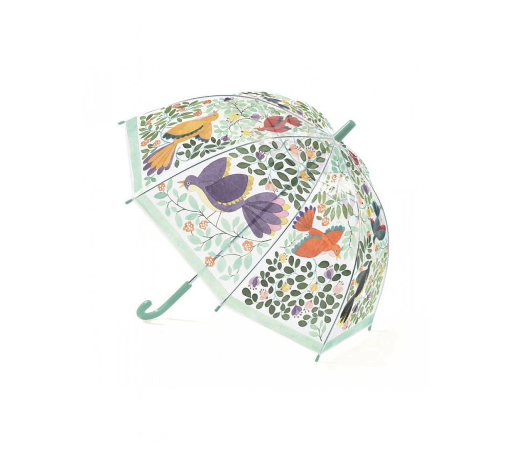 Djeco OMBRELLO TRASPARENTE - UCCELLI E FIORI 3 Djeco OMBRELLO TRASPARENTE - UCCELLI E FIORI