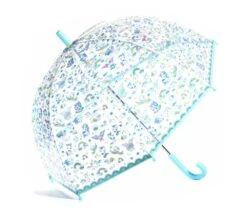 Djeco OMBRELLO TRASPARENTE - UNICORNI