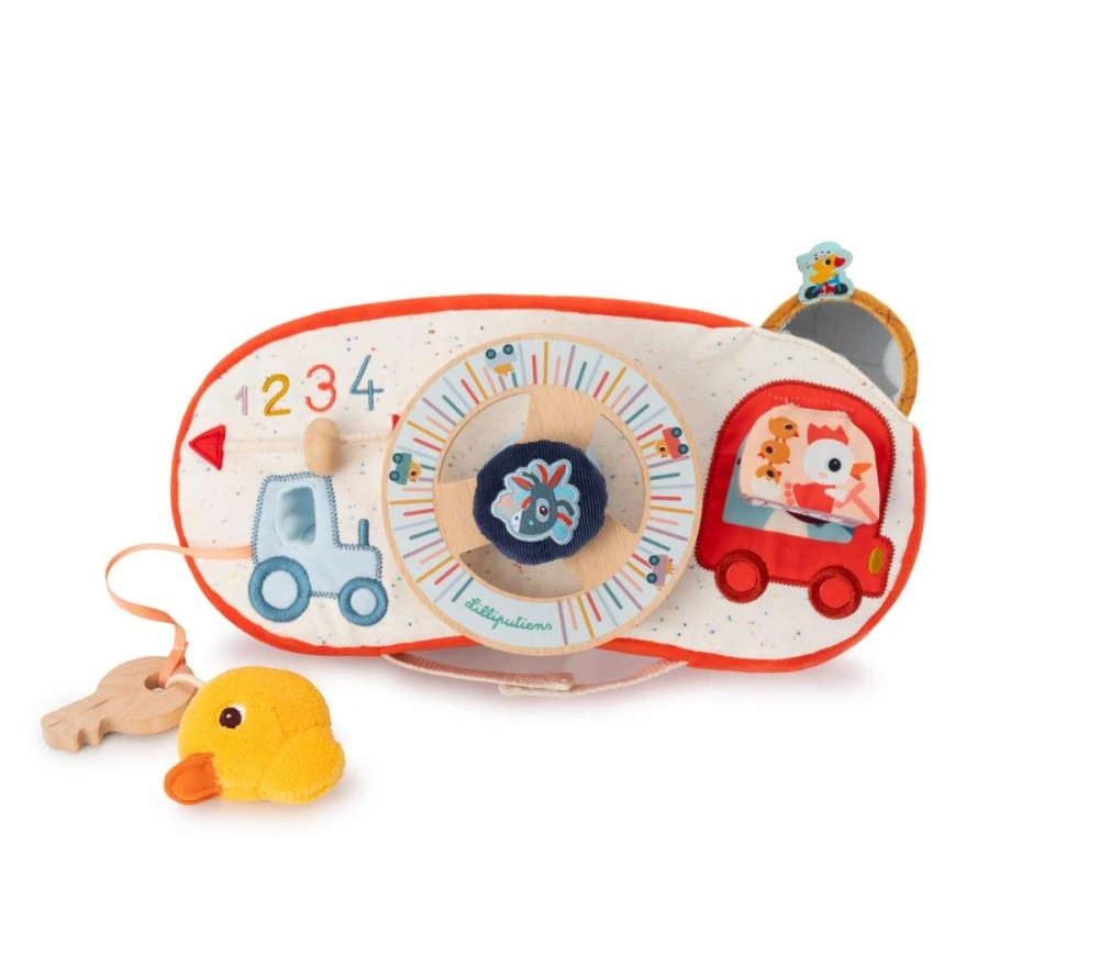 Lilliputiens PANNELLO CON VOLANTE E ATTIVITA' FATTORIA 4 Lilliputiens PANNELLO CON VOLANTE E ATTIVITA' FATTORIA – Image 2