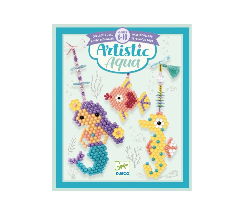 Djeco PERLE CHE SI ATTACCANO CON ACQUA - SEA CHARM 3 Djeco PERLE CHE SI ATTACCANO CON ACQUA - SEA CHARM