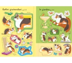 PICCOLO LIBRO CON ADESIVI - GATTI E MICINI -Magasin De Jouets Pour Bébés Et Tout-Petits piccolo libro con adesivi gatti e micini 9781835403334 USBORNE 3