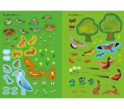 PICCOLO LIBRO CON ADESIVI - IL BOSCO -Magasin De Jouets Pour Bébés Et Tout-Petits piccolo libro con adesivi il bosco 9781474987967 usborne 3