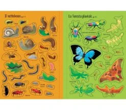 PICCOLO LIBRO CON ADESIVI - INSETTI E ANIMALETTI -Magasin De Jouets Pour Bébés Et Tout-Petits piccolo libro con adesivi insetti e animaletti 9781474994439 usborne 3