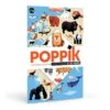 POPPIK - POSTER E STICKERS ANIMALI DEL MONDO -Magasin De Jouets Pour Bébés Et Tout-Petits poppik poster e stickers animali del mondo