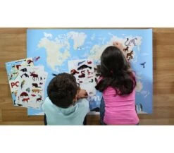 POPPIK - POSTER E STICKERS ANIMALI DEL MONDO -Magasin De Jouets Pour Bébés Et Tout-Petits poppik poster e stickers animali del mondo 4