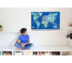 POPPIK - POSTER E STICKERS BANDIERE DEL MONDO -Magasin De Jouets Pour Bébés Et Tout-Petits poppik poster e stickers bandiere del mondo 2