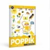 POPPIK - POSTER E STICKERS IL GIALLO -Magasin De Jouets Pour Bébés Et Tout-Petits poppik poster e stickers il giallo