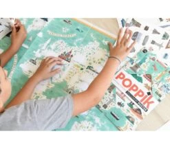 POPPIK - POSTER E STICKERS PLANISFERO WORLD TOUR -Magasin De Jouets Pour Bébés Et Tout-Petits poppik poster e stickers planisfero world tour DIS025 2