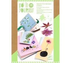 Djeco DIY PRESSA PER PIANTE E FIORI CON ATTIVITA' CREATIVE E ACCESSORI