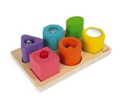Janod PUZZLE 6 CUBI SENSORIALI