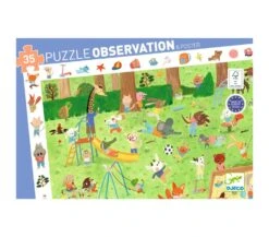 Djeco PUZZLE DI OSSERVAZIONE - IL GIARDINO DEI PICCOLI AMICI