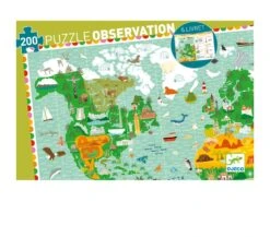 Djeco PUZZLE DI OSSERVAZIONE - MONDO