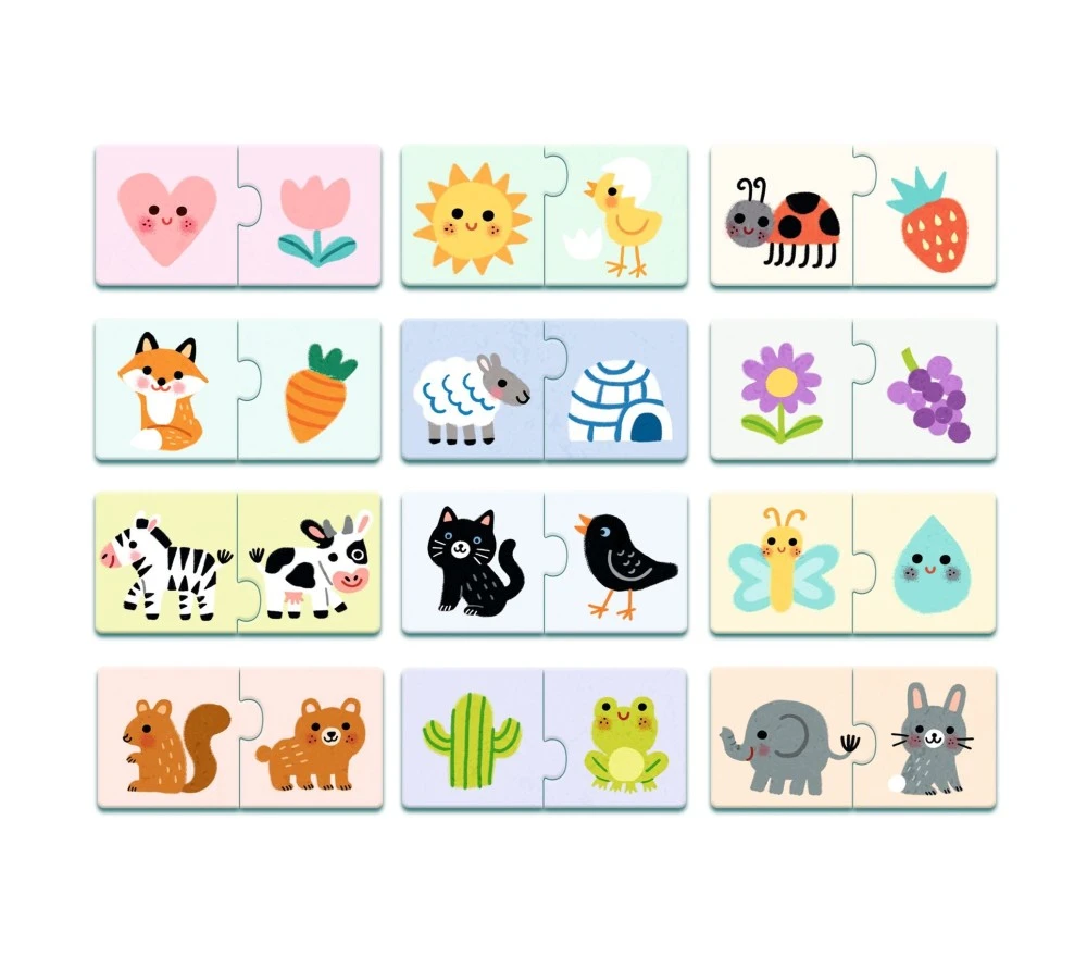 Djeco PUZZLE DUO BIMBI - COLORI 5 Djeco PUZZLE DUO BIMBI - COLORI – Image 3