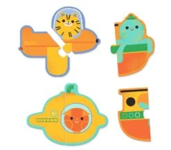 Djeco PUZZLE DUO BIMBI - VEICOLI -Magasin De Jouets Pour Bébés Et Tout-Petits puzzle duo bimbi veicoli DJ08270 djeco 2