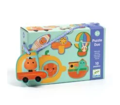 Djeco PUZZLE DUO BIMBI - VEICOLI