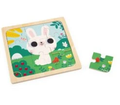 Janod PUZZLE IN LEGNO - CONIGLIO BLANC