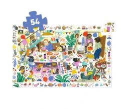 Djeco PUZZLE OSSERVAZIONE - FESTA DI COMPLEANNO -Magasin De Jouets Pour Bébés Et Tout-Petits puzzle osservazione festa di compleanno DJ07566 djeco 3