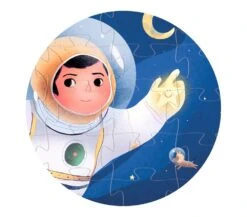 Djeco PUZZLE SILHOUETTE - ASTRONAUTA SULLA LUNA 7 Djeco PUZZLE SILHOUETTE - ASTRONAUTA SULLA LUNA -Magasin De Jouets Pour Bébés Et Tout-Petits puzzle silhouette astronauta sulla luna DJ07301 djeco 2