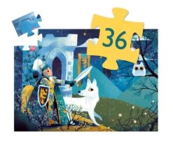 Djeco PUZZLE SILHOUETTE - CAVALIERE DELLA LUNA PIENA -Magasin De Jouets Pour Bébés Et Tout-Petits puzzle silhouette cavaliere della luna piena dj7237 djeco 3