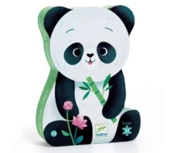 Djeco PUZZLE SILHOUETTE - LEO IL PANDA