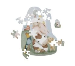 Little Dutch PUZZLE SILHOUETTE - LITTLE FARM FATTORIA -Magasin De Jouets Pour Bébés Et Tout-Petits puzzle silhouette little farm fattoria ld7150 little dutch 1