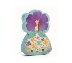Djeco PUZZLE SILHOUETTE - PRINCIPESSA DELLA PRIMAVERA