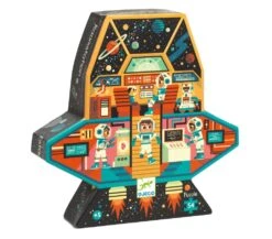 Djeco PUZZLE SILHOUETTE - STAZIONE SPAZIALE