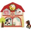 Janod PUZZLE SONORO - AMICI DELLA FATTORIA -Magasin De Jouets Pour Bébés Et Tout-Petits puzzle sonoro amici della fattoria janod