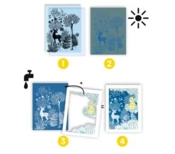 Djeco QUADRI CIANOTIPIA - AL CHIARO DI LUNA -Magasin De Jouets Pour Bébés Et Tout-Petits quadri cianotipia al chiaro di luna DJ09342 djeco 2