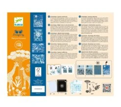 Djeco QUADRI CIANOTIPIA - SAVANA NOTTURNA -Magasin De Jouets Pour Bébés Et Tout-Petits quadri cianotipia savana notturna DJ09343 djeco 7