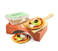 Djeco ROBERTO PIZZA 7 Djeco ROBERTO PIZZA -Magasin De Jouets Pour Bébés Et Tout-Petits roberto pizza gioco in legno DJ05516 djeco 1